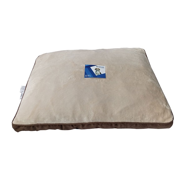 Petcrest Pillow Dog Bed - Brown (36" x 27")