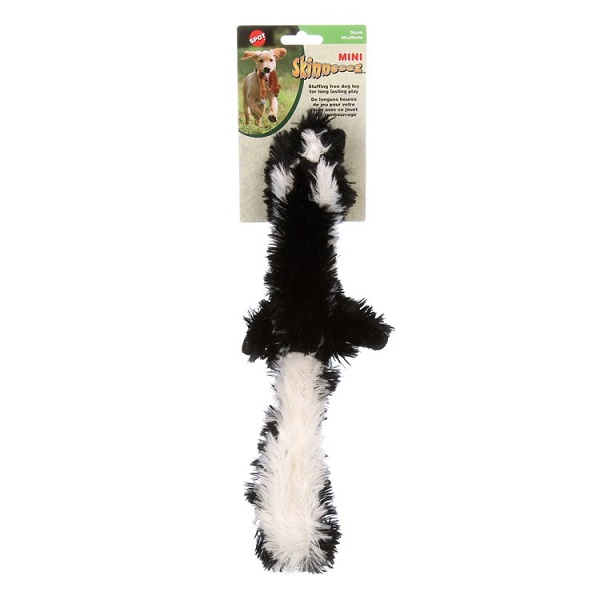 Ethical Pet Mini Skinneeez Skunk Dog Toy - 14"