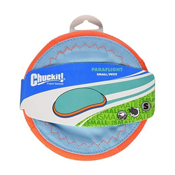 Chuckit!'s Paraflight Flyer Dog Frisbee- Small