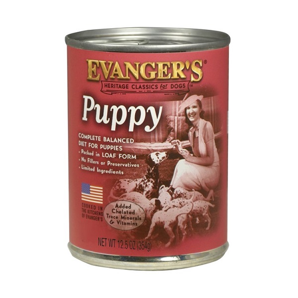 Evanger's Heritage Classics Puppy Wet Dog Food - 12.5oz