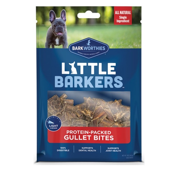 Barkworthies Little Barkers Protein-Packed Gullet Bites - 5oz