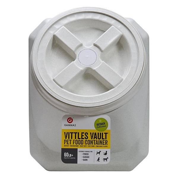 Gamma2 Vittles Vault Pet Food Stackable Storage Container - 60lb