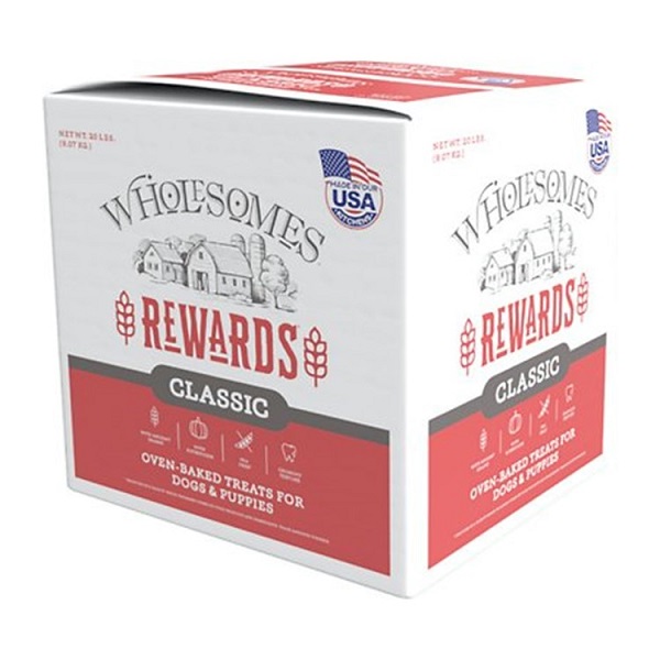 SPORTMiX Wholesomes Rewards Medium Variety Dog Biscuits - 20lb