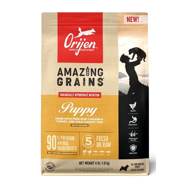 Orijen Amazing Grains Puppy Dry Dog Food