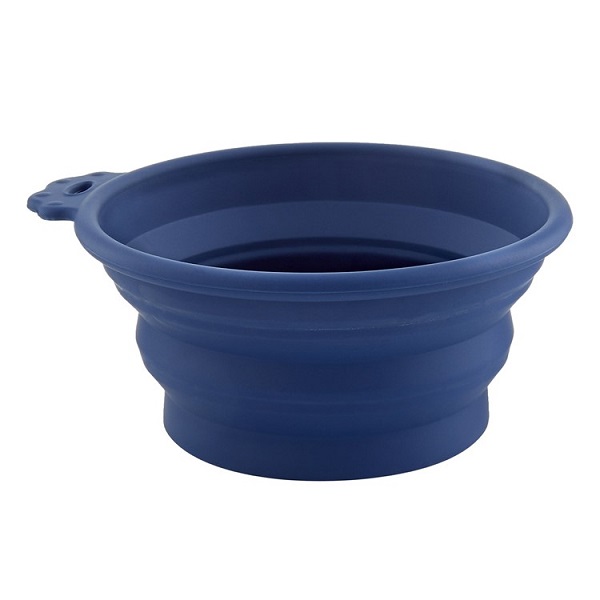 Petmate Silicone Round Travel Pet Bowl - 3 Cup