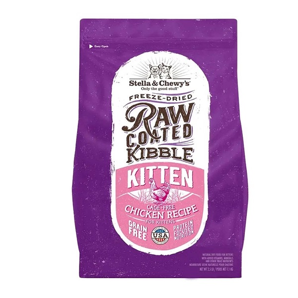 Stella & Chewy's Raw Coated Kibble Cage-Free Chicken Recipe for Kittens (2.5lb)