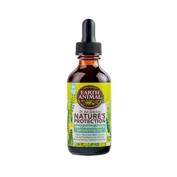 Earth Animal Nature's Protection Flea & Tick Daily Herbal Drops - 2oz