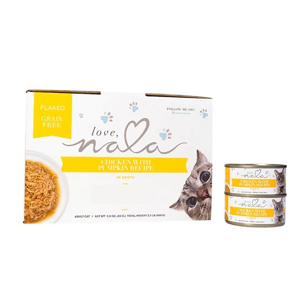 Love Nala Chicken With Pumpkin Recipe Flaked Wet Cat Food - Single Can (2.8oz)