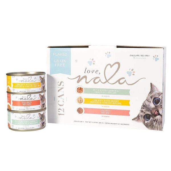 Love Nala Flaked Wet Cat Food Variety Pack - 2.8oz (12pc)
