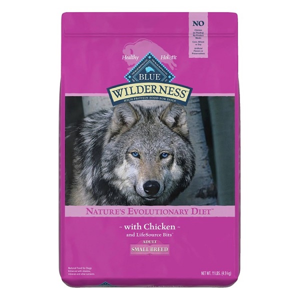 Blue Buffalo Wilderness Chicken Recipe Small Breed Dog Food (11lb)