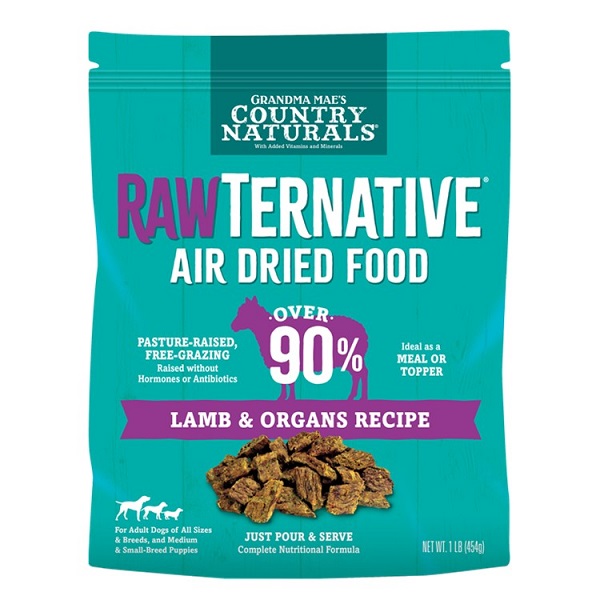 RawTernative Dog Air Dried Food Lamb & Lamb Organs Recipe