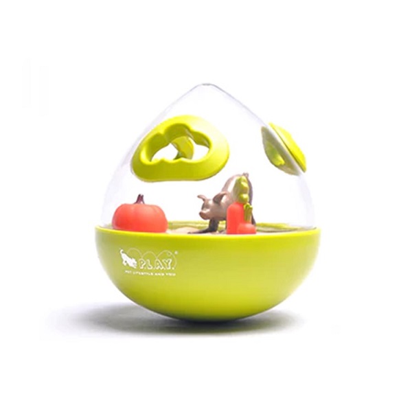 P.L.A.Y. Wobble Ball 2.0 - Interactive Dog Treat Toy