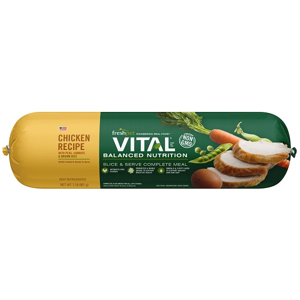 Freshpet VITAL Balanced Nutrition Chicken Recipe for Dogs - 2lb