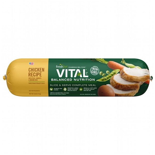 Freshpet VITAL Balanced Nutrition Chicken Recipe for Dogs - 6lb