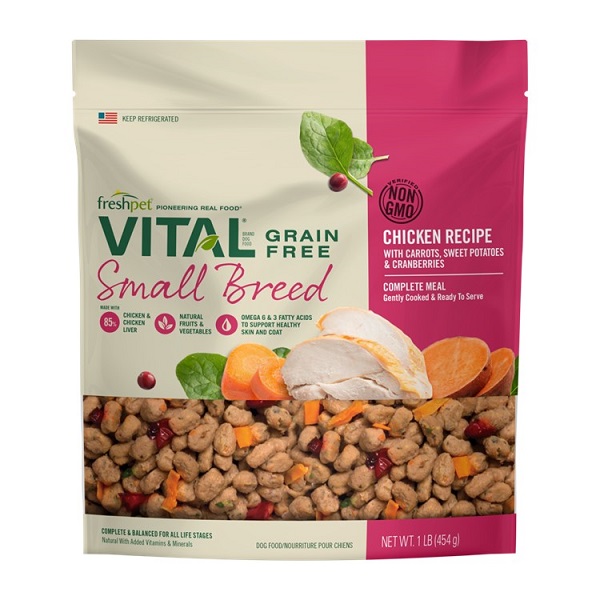 Freshpet VITAL Grain Free Small Breed Chicken Recipe for Dogs - 1lb