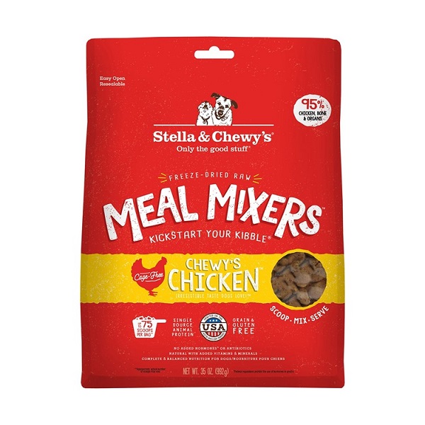 Stella & Chewy's Chewy Chicken Meal Mixers Dog Food - 35oz