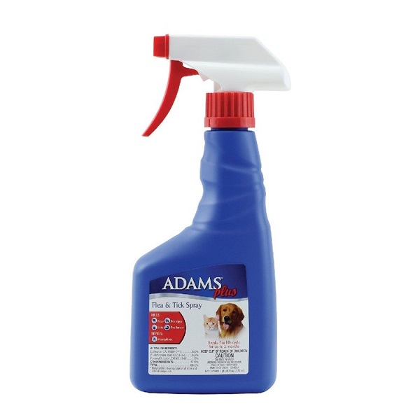 Adams Plus Flea & Tick Spray - 16oz