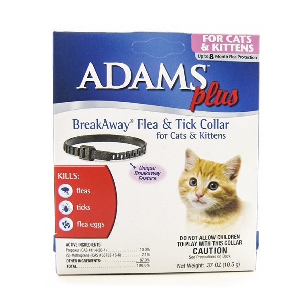 Adams Plus Flea and Tick Collar For Cat & Kitten