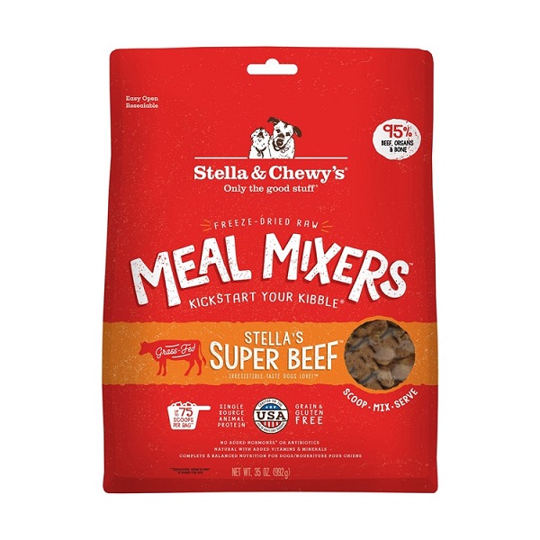 Stella & Chewy's Super Beef Meal Mixers Dog Food - 35oz
