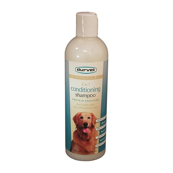 Durvet Naturals 2 in 1 Conditioning Shampoo For Pets - 17oz