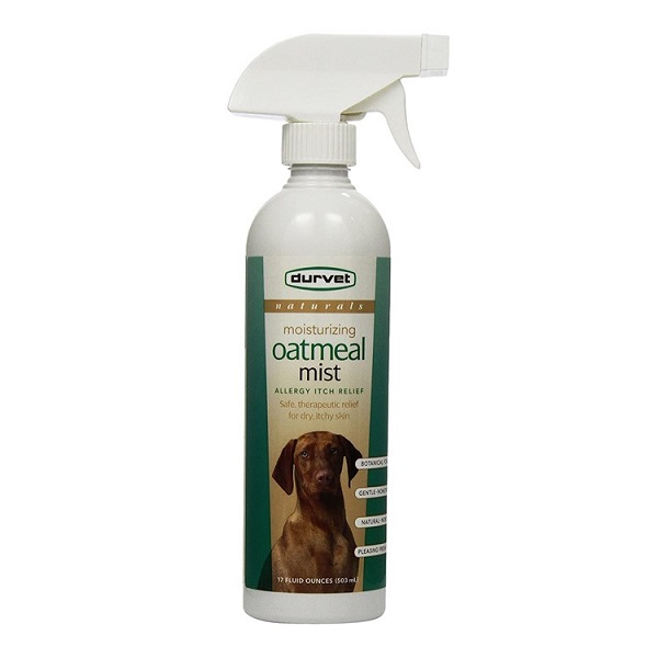 Durvet Naturals Moisturizing Oatmeal Mist For Pets - 17oz