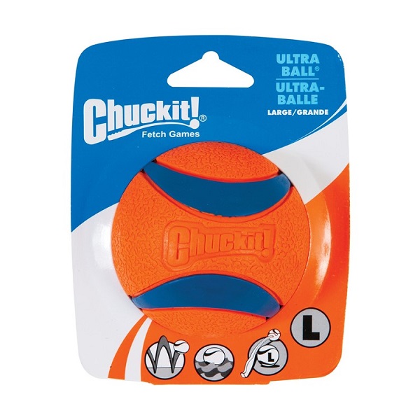 Chuckit! Ultra Ball Tough Rubber Dog Toy - Large