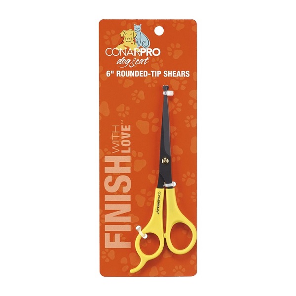 ConairPRO Rounded Tip Dog Shears - 6"