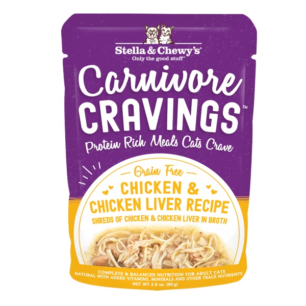Stella & Chewy's Carnivore Cravings Chicken Liver Recipe Cat Food - 2.8oz