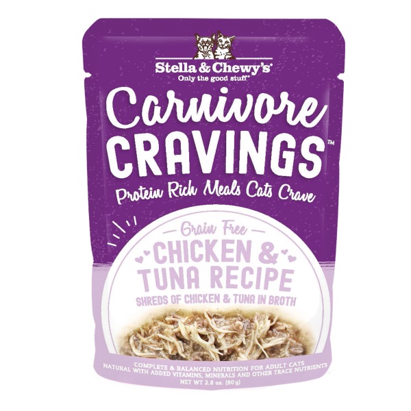 Stella & Chewy's Carnivore Cravings Chicken & Tuna Recipe Cat Food - 2.8oz