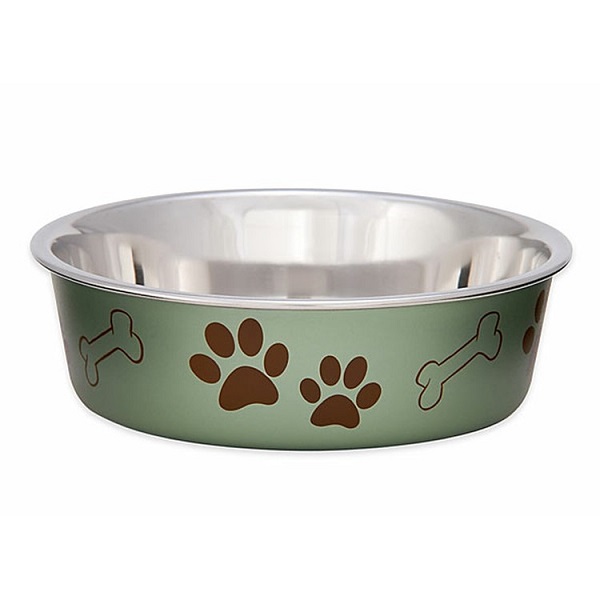 Loving Pets Bella Bowls Artichoke Pet Bowl - Large (35-65 lbs)