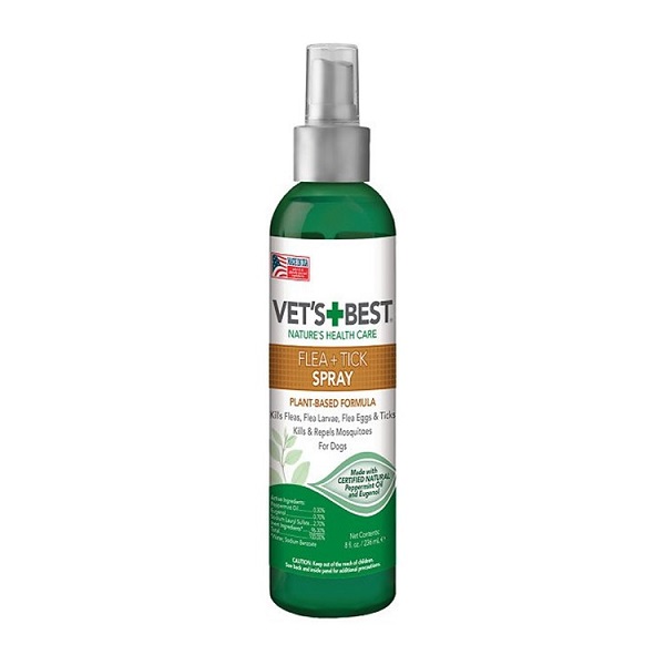 Vet's Best Flea & Tick Spray For Dogs - 8oz