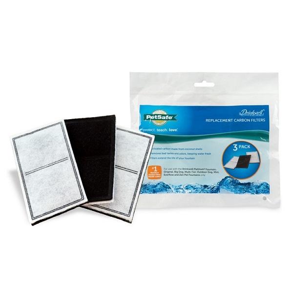 PetSafe Drinkwell Carbon Replacement Filters - 3ct