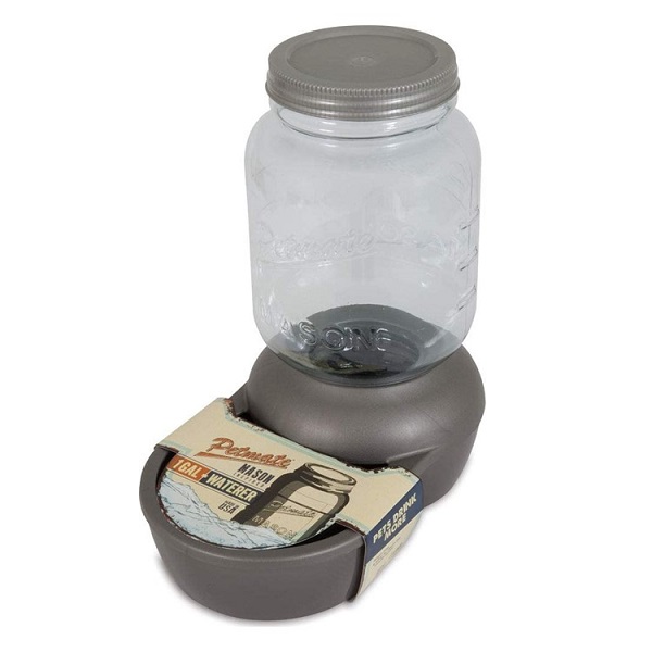 Petmate Mason Jar Replendish Waterer - 1 gal