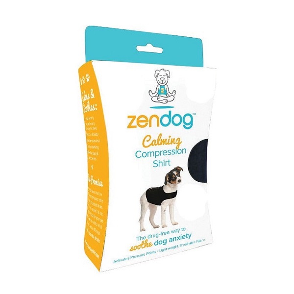 ZenPet Calming Compression Shirt Anxiety Vest for Dogs - XXL (85lb+)