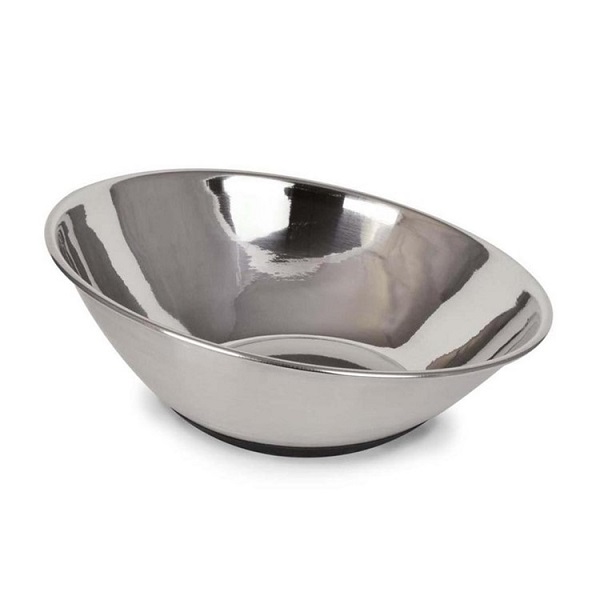 OurPets Stainless Steel Tilt-A-Bowl - Small (2.5 Cup)