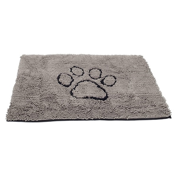 Dog Gone Smart Dirty Dog Grey Doormat - Large (35"x26")