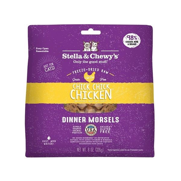 Stella & Chewy's Chick Chick Chicken Freeze Dry Cat Food - 8oz