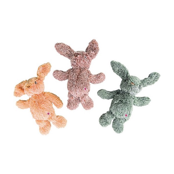 Ethical Pet Cuddle Bunnies Squeaky Dog Toy (13") - Assorted