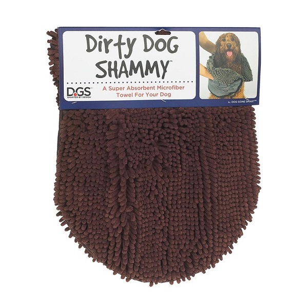Dog Gone Smart Dirty Dog Shammy Towel - Brown