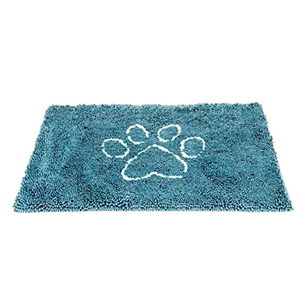 Dog Gone Smart Dirty Dog Pacific Blue Doormat - Large (35 x 26 Inch)