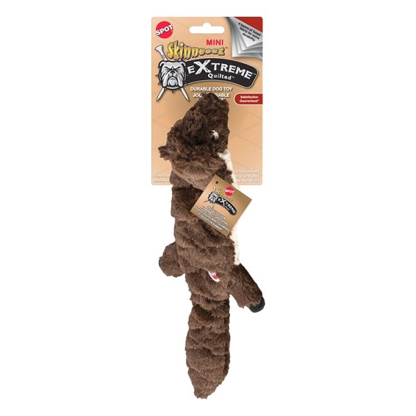 Ethical Pet Skinneeez Extreme Quilted Stuffing Free Beaver Dog Toy - 23"