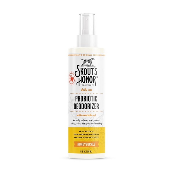 Skout's Honor Honeysuckle Probiotic Deoderizer - 8oz