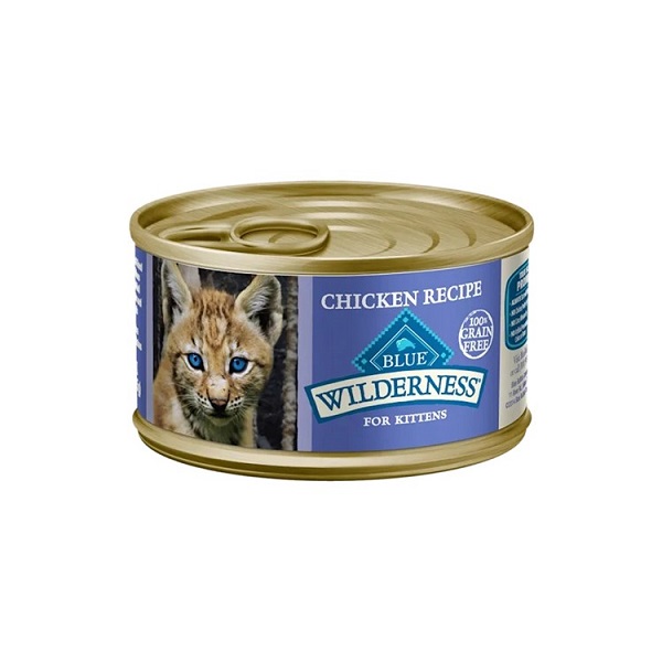 Blue Buffalo Wilderness Chicken Recipe Kitten Food - 3oz