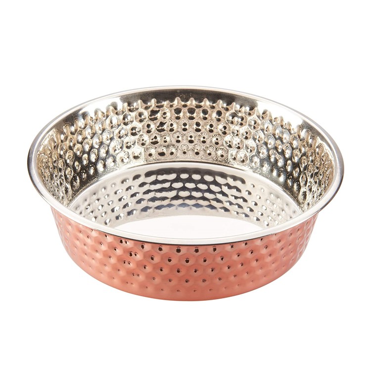 Ethical Pet Spot Honeycomb Non Skid Stainless Steel Dog Dish - 2qt
