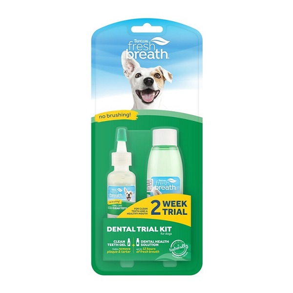 TropiClean Fresh Breath Dog Dental Health Trial Kit