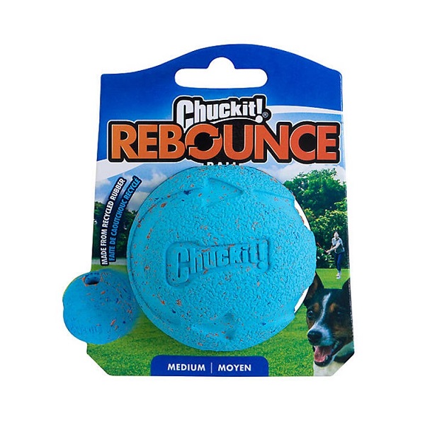 Chuckit! Eco-Friendly Rebounce Recycled Rubber Ball Dog Toy