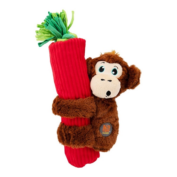 Charming Pet Cuddly Climbers Monkey Dog Toy - Small