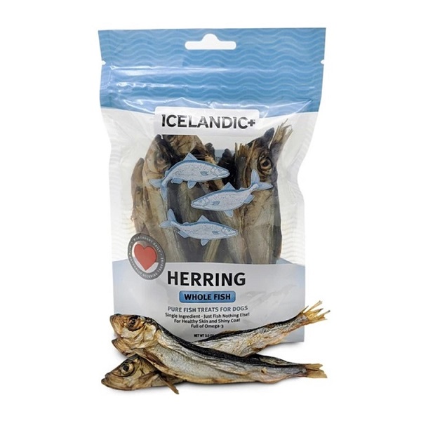 Icelandic+ Herring Whole Fish All-Natural Dog Treats - 3oz