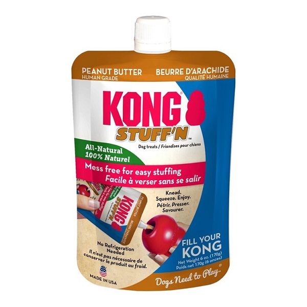 KONG Stuff'N Peanut Butter Lickable Dog Treat - 6oz