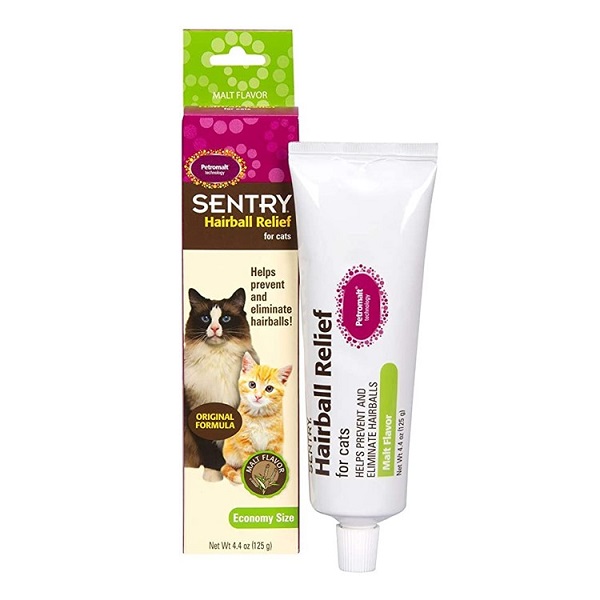 Sentry Petromalt Malt Flavor Hairball Relief For Cats - 4.4oz